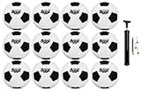 (12 Pack) Classic Soccer Balls Size 4 Bulk