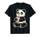 Panda Bear Bubble Tea Boba Animal Drink Giant Pandabear Gift T-Shirt