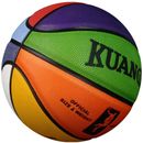 Kuangmi Multicolor Fancy Basketball Child Kid Boy Girl Youth Junior Size  5 6 7