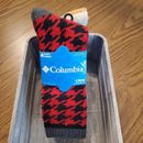 Columbia Underwear & Socks | Bnwt Columbia Cabin Comforts Wool Crew 4-Pack Shoe Size 6-12 | Color: Black/Brown | Size: Shoe Size 6-12