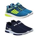 BRUTON Combo Pack of 2 Premium Sports Shoes Running Shoes for Men's & Boy's -8