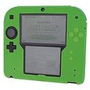 Silicone cover for Nintendo 2DS soft gel protective rubber bumper case - Green | ZedLabz
