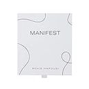 The Manifest Deck von Roxie Nafousi | 52 Manifestationskarten für Vertrauen und Dankbarkeit | Affirmationskarten mit inspirierenden Zitaten