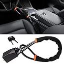Steering Wheel Lock The Club Car Anti Theft Seat Belt Security Anti-Theft Handbag Fit Most Cars Vehicle Prevention with Key for Vehicles Truck SUV Van