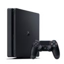 Sony PlayStation 4 schmale 1 TB schwarze Konsole + 1 Gamecontroller