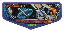 Boy Scout OA 377 Sipp-O Lodge 2023 National Jamboree Flap