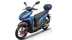 HHH Clash 200 EFI Adult Vitacci Gas Street Scooter Motorcycle (BLUE color)