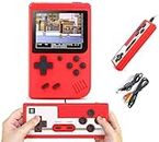 Amisha Gift Gallery Video Game for Kids 400 in 1 Games Handheld Game Console Rechargeable Li-ion Batter Portable Retro Video Game Console with Game Controller