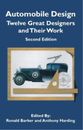 Anthony Harding Ronald Barker Automobile Design (Paperback)