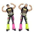All Elite Wrestling UNRIVALED 2 Pack - The Young Bucks - 6-Inch Matt Jackson and Nick Jackson Figures with Accessories, Multi - Amazon Exclusive