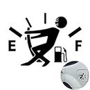 WINOMO Funny Car Stickers High Gas Consumption Decal Fuel Gage Empty Stickers (Black)