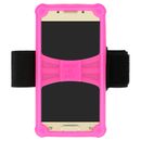 Smartphone Sport Armband size M Universal Pink Silicone - Mocca