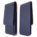 caseroxx Flap Pouch for Sony XA2 Plus, Smartphone Case (Flap Pouch in Blue)
