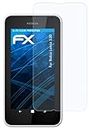 atFoliX Screen Protection Film compatible with Nokia Lumia 530 Screen Protector, ultra-clear FX Protective Film (3X)
