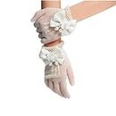 DreamHigh Flower Girls Bow Tie Lace Gloves