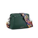 WESTBRONCO Small Crossbody Bags for Women, Shoulder Handbags, Wallet Satchel Purse with Adjustable Strap, Green, Sturdy,stylish