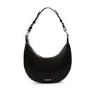 Miraggio Simone Saddle Women's Shoulder Handbag - Black