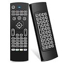Air Mouse Remote MX3 Pro with Backlit, Rock&Rown 2.4G Air Remote with Wireless Keyboard,Backlit and Key-Learning Function, Best for Android TV/Box/PC/Android Projector/HTPC/Xbox/Raspberry Pi