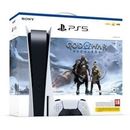 Sony PlayStation 5 Blu-Ray Edition Console God of War Ragnarök Bundle - Bianco