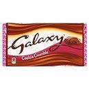 Galaxy - Tablette de chocolat avec morceaux de biscuit au chocolat - lot de 4 tablettes de 114 g