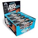 Bodylab24 Big Papa Protein Bar 12 x 100g, Protein-Riegel mit 47g Protein, Eiweißriegel mit wenig Zucker, idealer Snack für hart trainierende Sportler mit hohem Proteinbedarf, Schokolade-Toffee