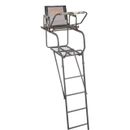 New 15.5' Climbing Ladder Tree Stand for Hunting with Mesh Seat, Hunting Gear