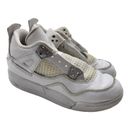 Zapatos Nike Niños Talla 1Y Air Jordan 4 IV Bp Tenis Blancas 308499-100