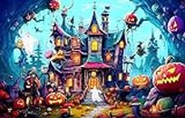 1000 Puzzle Pieces for Adults and Children - Halloween Puzzle Games - Family Puzzle Toys, Family Puzzle Puzzles (1000, Halloween -1)