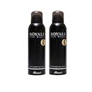 Rasasi Rasasi Royale Pour Men Deodorant 200ml Pack Of 2, 200 ml (Pack of 2)