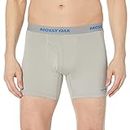 Mossy Oak Men's Standard Underwear Boxer Briefs, Anti Chafing & Quick Dry, Cool Grey, Medium