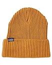 Patagonia Fishermans Rolled Beanie Hat, Unisex Adult, Buckwheat Gold, One Size