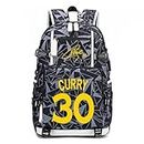 Basketball Player Star Curry Multifunction Backpack Travel Student Backpack Fans Bookbag For Men Women (Style 8)