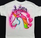 Airbrushed Unicorn Horse Personalized T-shirt Or Hoody Sweatshirt