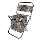 SSWERWEQ Chaise de pêche Folding Camping Chairs Backpacking Chair with Carrying Bag Folding Camping Chairs for Outdoor Hunting Fishing Picnic Backpacking