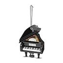 Musical Instrument Christmas Ornament (3.5" Black Grand Piano)
