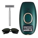 SEMINO DUKE IPL Laser Hair Removal Machine For Women And Men Permanent Painless Laser For Whole Body Upgraded To 999,999 Flashes At-Home Hair Remover Device Portable Epilator (Green)
