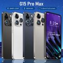 Android Smartphone Unlocked Cell Phone 256GB G15 Pro Max Android 12 5800mAh