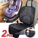 2Pcs Car Baby Seat Booster Protector Cover PADDED Cushion Organiser Kids Mat Pad