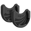 VOLPORT Car Mount Phone Holder for Pops Collapsible Grips & Stand, 2 Pack Black Silicone Cell Phone Holder for Expanding Socket Base with Pops 3M Sticky Adhesive for Wall, Dashboard, Glass