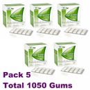 Nicorette Freshmint Gum 2mg of 210 Pieces   ##  PACK OF 5 ##  Expiry 06/2025