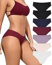 Levao Seamless Underwear for Women No Show Bikini Panties Invisibles Briefs Stretchy Low Rise Cheeky Panties S-XL