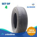 Set of (4) Used 265/70R17 Michelin Defender LTX M/S 115T - 5.5-7/32