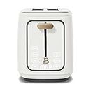 2 Slice Touchscreen Toaster, High Lift Carriage, Variable Browning Control (White Icing)