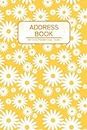 Address Book with Alphabetical Tabs: Small Address Book with Tabs Large Print, Addresses, Email, Mobile, Work & Home Phone Numbers, Birthdays, Password and Notes, 6" x 9"