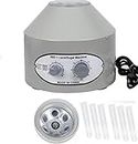 Desktop Electric Lab Laboratory Centrifuge Machine Lab Medical Practice w/Timer and Speed Control - Low Speed,4000 RPM, Capacity 20 ML x 6-110v by CALU LUKY