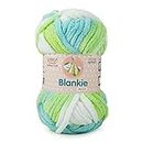 Blankie Multi is a Super Soft Multicolor Non-Shedding Chenille Yarn. OEKOTEX Class 1 Certified. Safe for Babies. Pack of 2 Balls - 100gm Each. (BLM014)