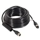 Backup Camera Cable 4PIN Video Power Aviation Extension Wire for Vehicle Car Camper Bus Van Truck Motorhome Trailer RV Reverse Rearview Parking Monitor CCTV System Waterproof Shock Proof 5m 16.4ft