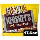 HERSHEY'S Miniatures Bag 498G, Pack of 1, Multicolour