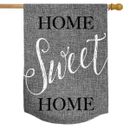 Home Sweet Home Burlap House Flag Everyday 28" x 40" Briarwood Lane