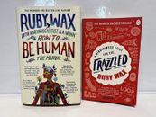 Ruby Wax 2 Book Bundle Non Fiction Paperbacks How To Be Human + Frazzled Mindful